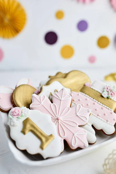 Birthday Cookies — Stock Photo, Image