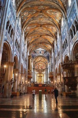 Parma, İtalya katedral iç