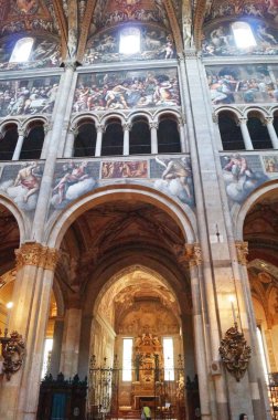 Parma, İtalya katedral iç