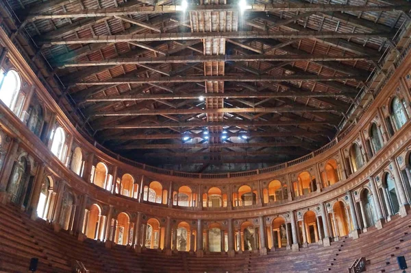 Innenraum Des Farnese Theater Parma Italien — Stockfoto