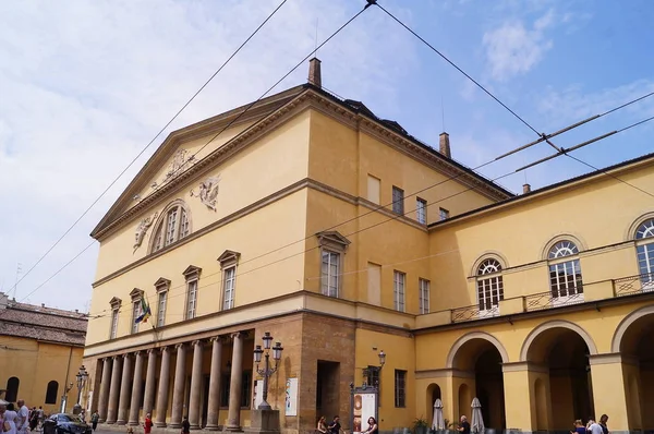 Teatro Regio Parma Itálie — Stock fotografie