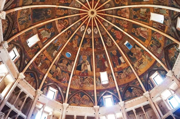 Intérieur Baptistère Parme Italie — Photo