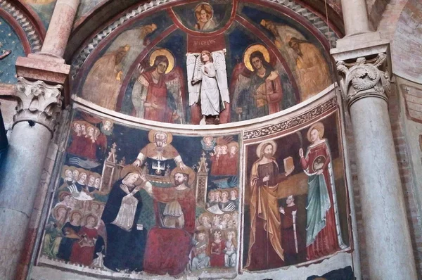 Interior Baptistery Parma Italy — Stock Photo, Image