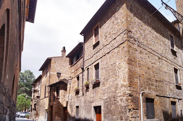 Arnolfo Cambio Caddesi Orvieto Talya — Stok fotoğraf