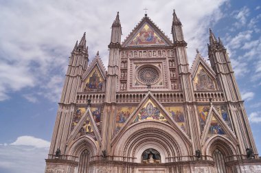 Cephe Orvieto Katedrali, İtalya