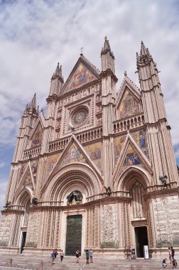 Cephe Orvieto Katedrali, İtalya