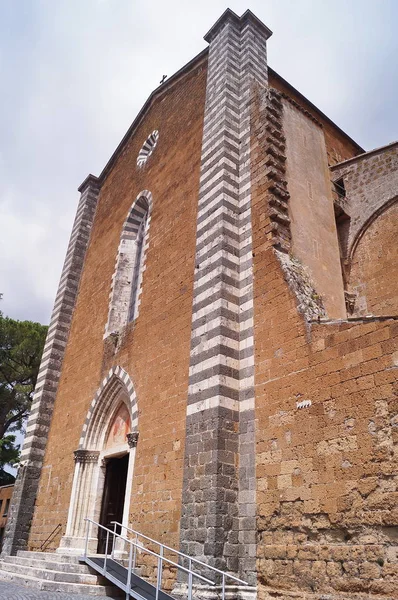 Iglesia San Domenico Orvieto Italia — Foto de Stock