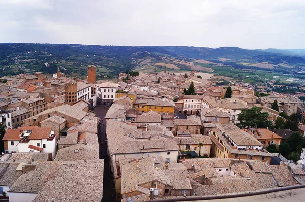 Luchtfoto Van Orvieto Italië — Stockfoto