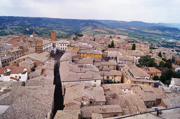 Veduta Aerea Orvieto Italia — Foto Stock