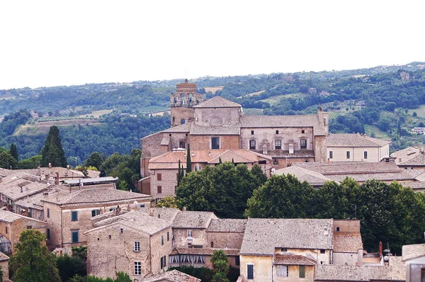 Orvieto Talya Nın Havadan Görünümü — Stok fotoğraf