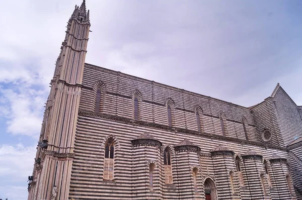 Katedrála Orvieto Itálie — Stock fotografie