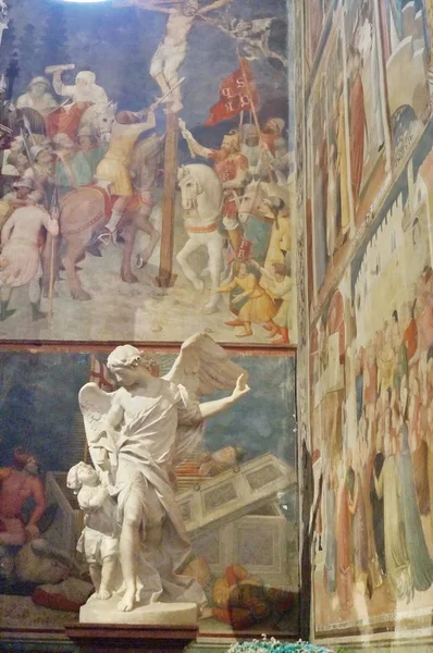 Orvieto Talya Katedral Içindeki Freskler — Stok fotoğraf