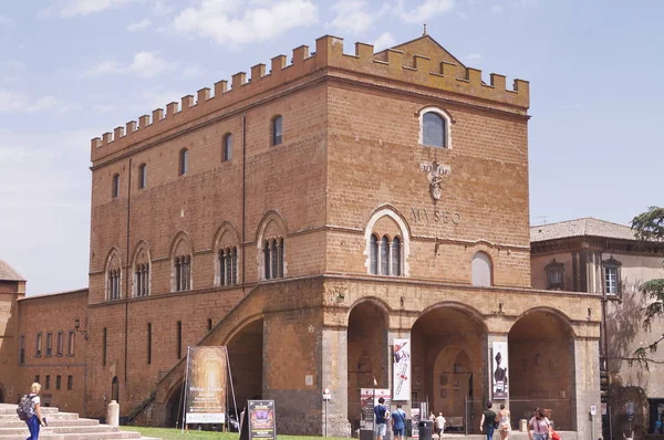 Palacio Soliano Orvieto Italia —  Fotos de Stock