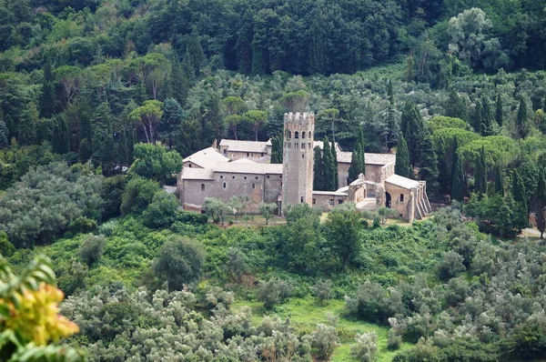 Badia Opactwo Świętych Sewera Męczeństwa Orvieto Włochy — Zdjęcie stockowe