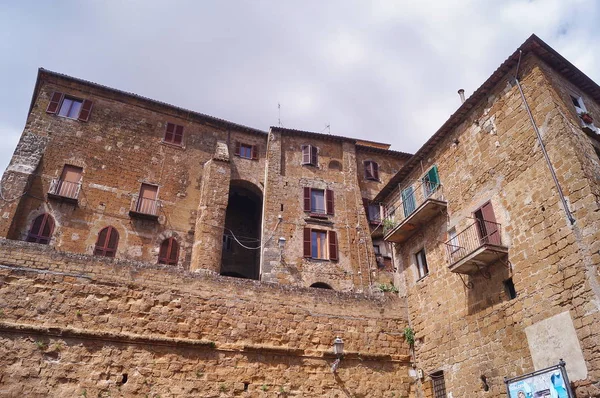 Palácio Típico Orvieto Itália — Fotografia de Stock