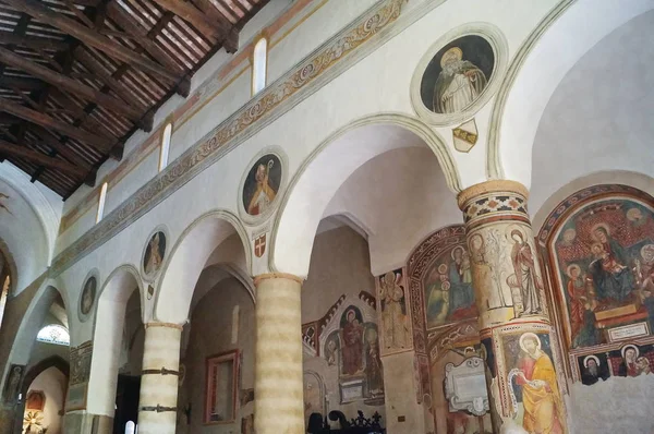 Interno Della Chiesa San Giovenale Orvieto — Foto Stock