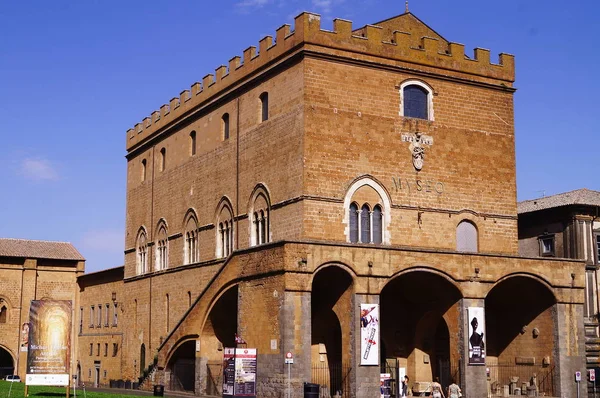Дворец Фабано Орвието Италия — стоковое фото