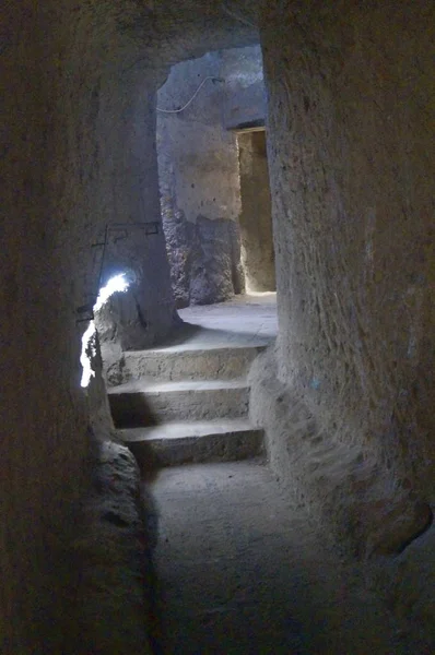 Underground Orvieto Itália — Fotografia de Stock
