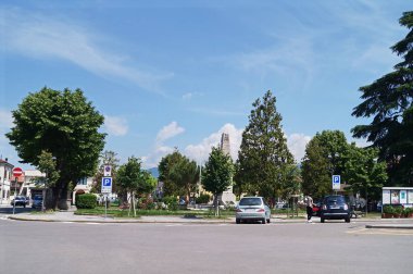 Vicchio, Toskana, İtalya'nın Ana Meydanı