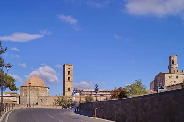 Πανόραμα Της Volterra Τοσκάνη Ιταλία — Φωτογραφία Αρχείου