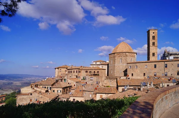 Panorama Miasta Volterra Toskania Włochy — Zdjęcie stockowe