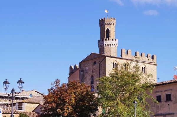 Priori Palace Volterra Toscana Italien — Stockfoto