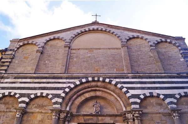 Kostel San Michele Arcangelo Volterra Toskánsko Itálie — Stock fotografie