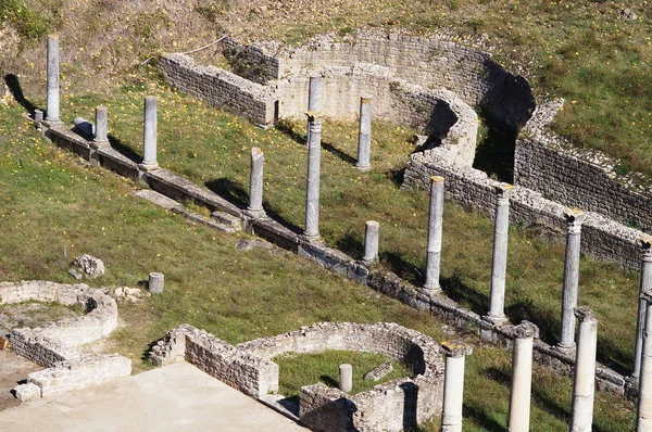 Ρωμαϊκό Θέατρο Της Volterra Τοσκάνη Ιταλία — Φωτογραφία Αρχείου