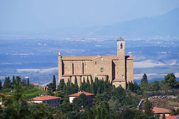 San Giusto Nuovo Kilisesi Volterra Toskana Talya — Stok fotoğraf