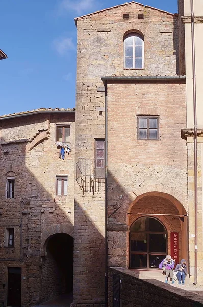 Uitzicht Volterra Toscane Italië — Stockfoto