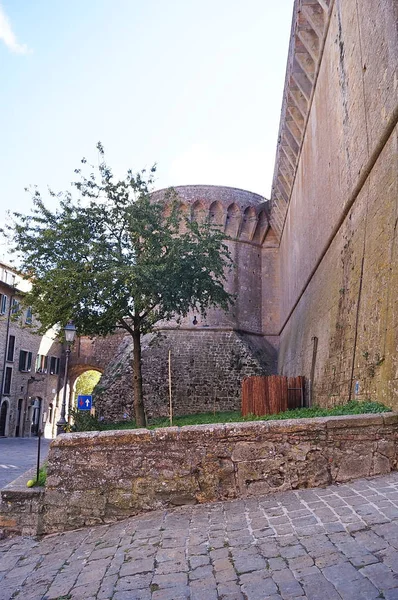 Φρούριο Των Μεδίκων Volterra Τοσκάνη Ιταλία — Φωτογραφία Αρχείου