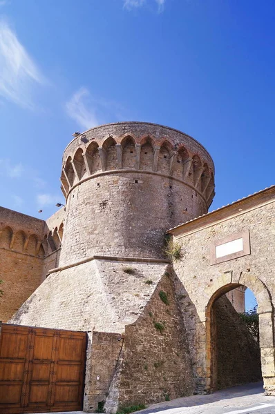 Fortaleza Médici Volterra Toscana Itália — Fotografia de Stock