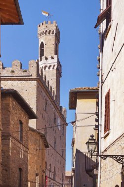Priori Palace, Volterra, Toskana, İtalya