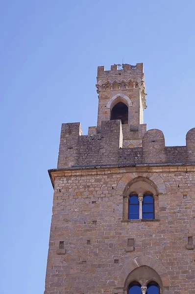 Priori Palace Volterra Toskana Talya — Stok fotoğraf