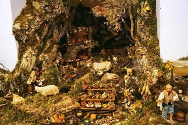 Antika Noel doğum sahnesi