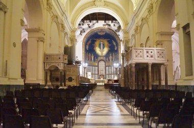 Salerno, İtalya katedral iç