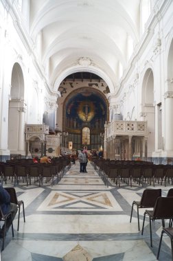 Salerno, İtalya katedral iç