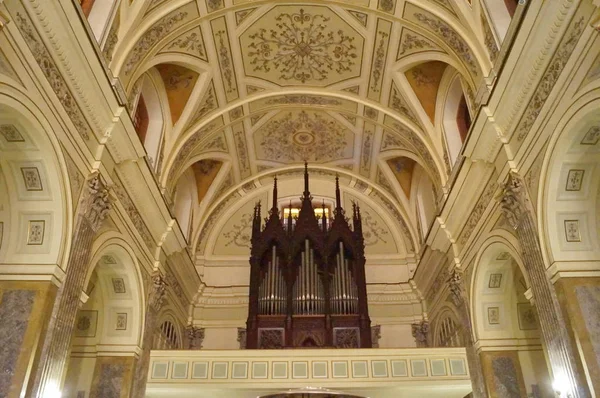 Intérieur Cathédrale Salerne Italie — Photo