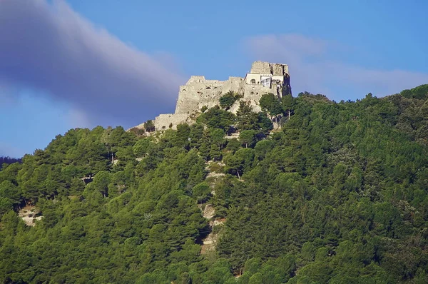 Zamek Arechi Salerno Włochy — Zdjęcie stockowe