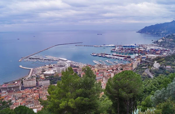 Aerial View Salerno Italy — Stock Photo, Image
