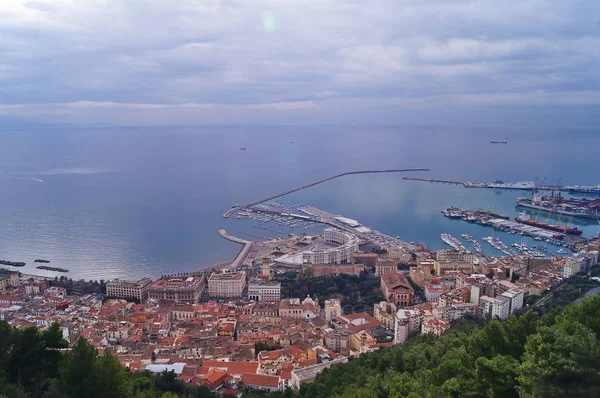 Aerial View Salerno Italy — Stock Photo, Image