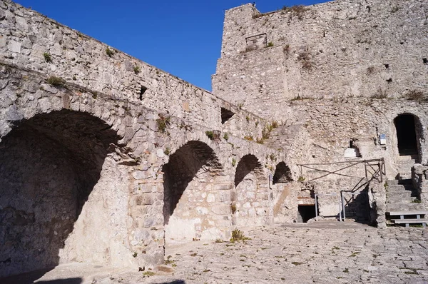 Castelo Arechi Salerno Itália — Fotografia de Stock