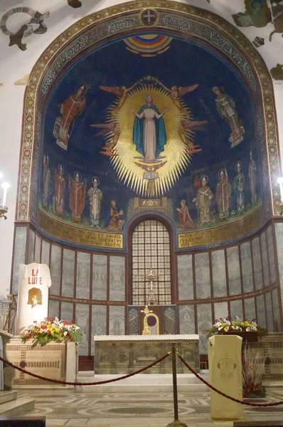 Interior Catedral Salerno Italia —  Fotos de Stock