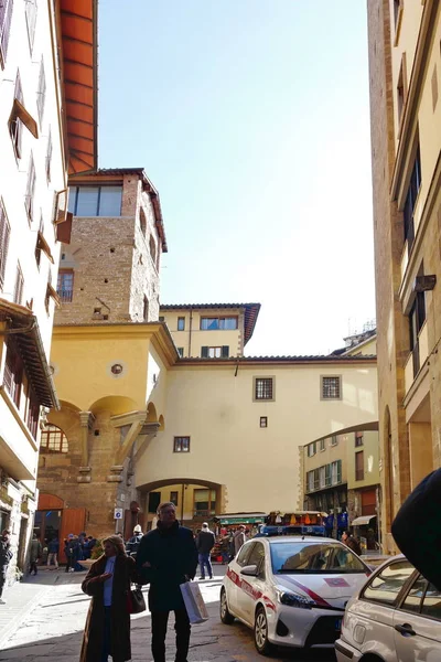 Borgo San Jacopo i Florens — Stockfoto