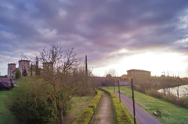 Villa Ambrogiana Entinen Psykiatrinen Oikeussairaala Montelupo Fiorentino Toscana Italia — kuvapankkivalokuva