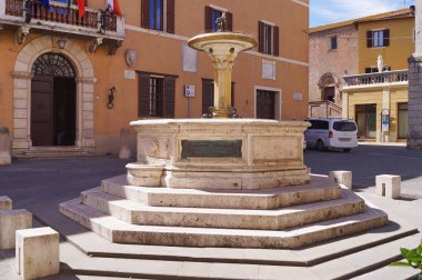 Xx Eylül Meydanı, Chiusi, Toskana, İtalya