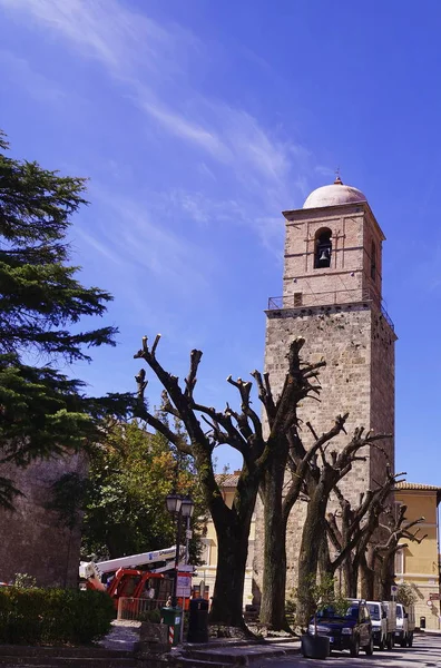 Clocher Église San Secondiano Chiusi Toscane Italie — Photo