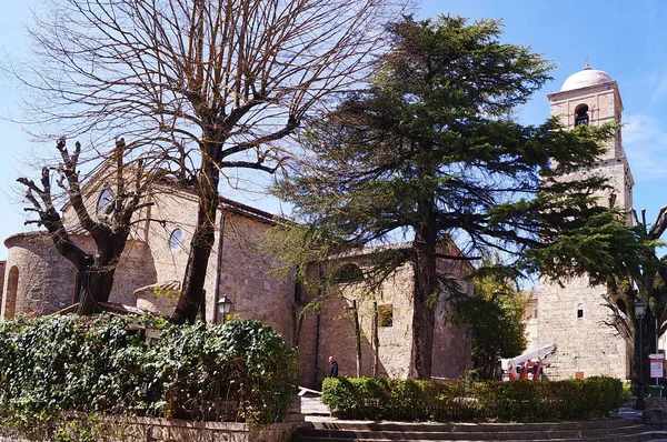Церковь Сан Секондиано Кюси Тоскана Италия — стоковое фото