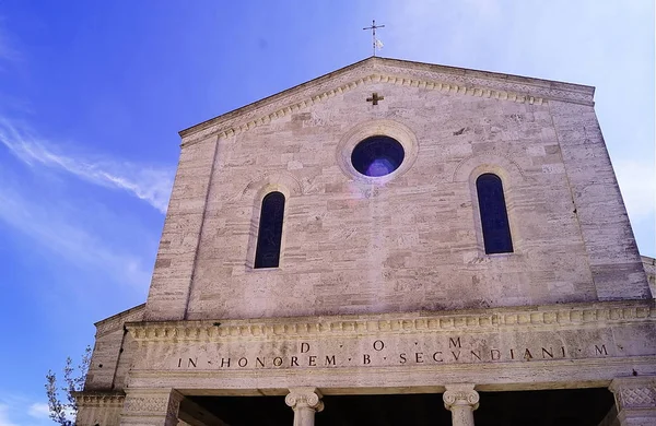 Iglesia San Secondiano Chiusi Toscana Italia — Foto de Stock