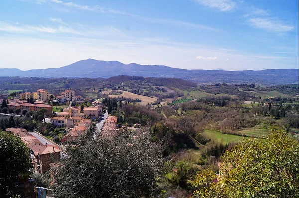 Campagna Toscana Intorno Chiusi — Foto Stock